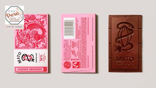 Chocolate al 58% con leche- Lagunas Amazonas